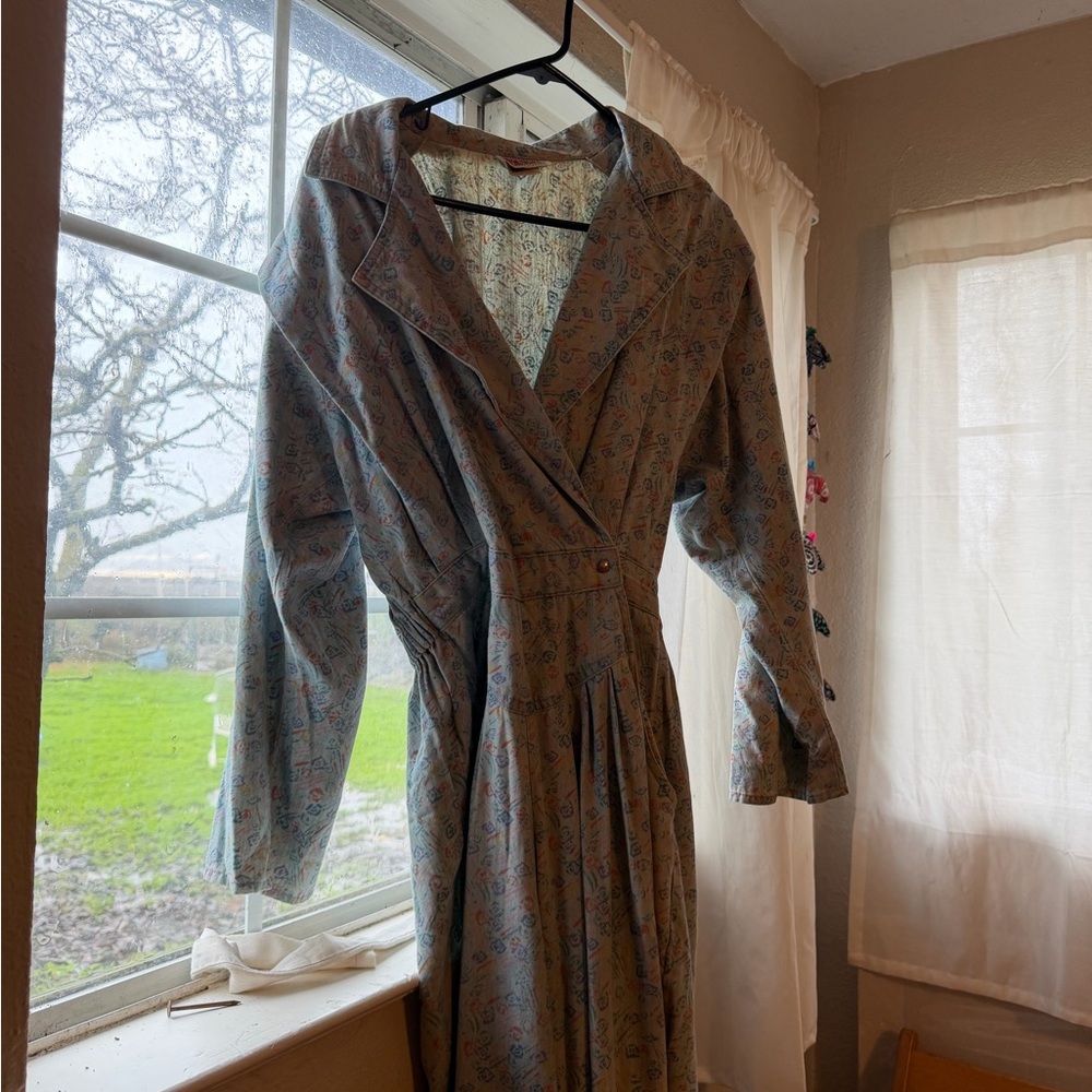 Vintage fads long sleeve jumpsuit